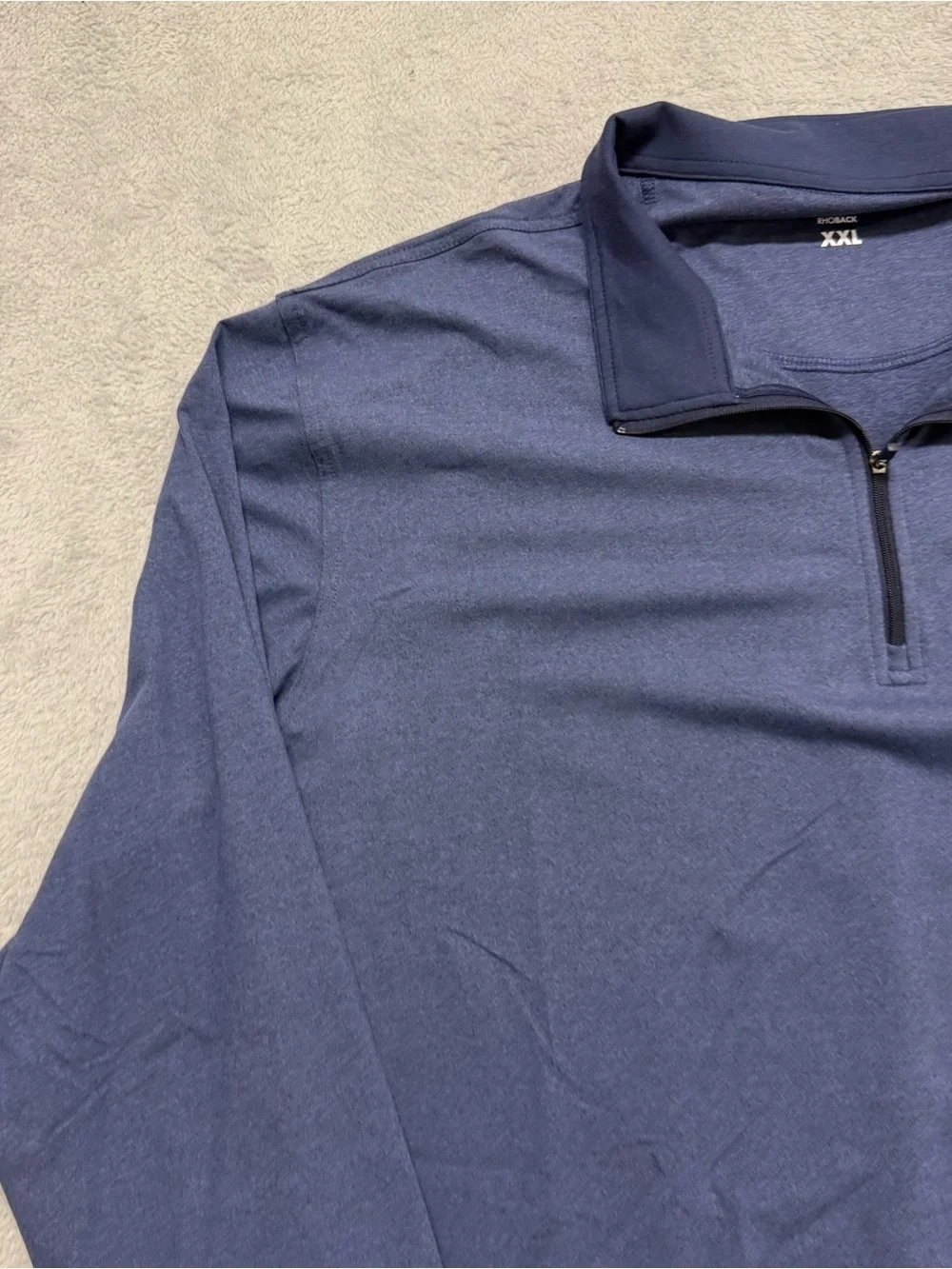 Rhoback 1/4 Zip Golf Pullover Stretch Performance Wicking Safeway Logo Men’s 2XL